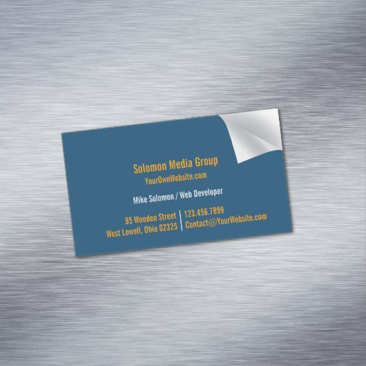 ユニーク マグネット名刺 (インサイチュ)