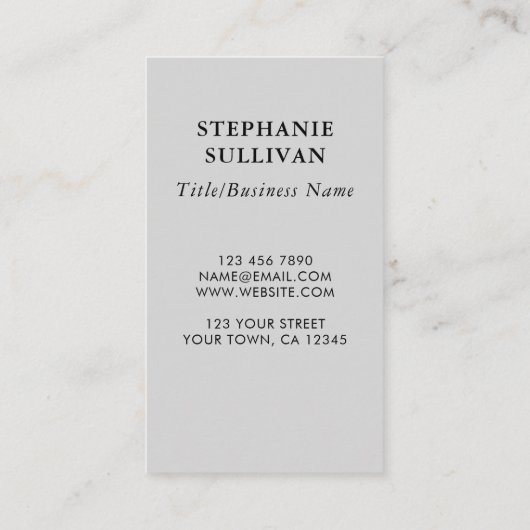 ユニーク 名刺 (裏面)