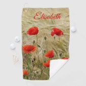 ユニーク，美しい，カラフル，パタ色彩の鮮やかーンGRE ゴルフタオル (インサイチュ)