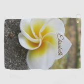 ユニーク，美しい，カラフル，パタ色彩の鮮やかーンGRE ゴルフタオル (横)