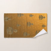 ユニーク，美しい，カラフル，パタ色彩の鮮やかーンGRE バスタオルセット (ハンドタオル)