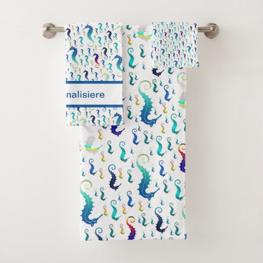 ユニーク,美しい,カラフル,パタ色彩の鮮やかーンGRE バスタオルセット (インサイチュ)