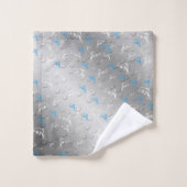 ユニーク，美しい，カラフル，パタ色彩の鮮やかーンGRE バスタオルセット (ウォッシュタオル)