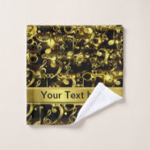 ユニーク，美しい，カラフル，パタ色彩の鮮やかーンGRE バスタオルセット (ウォッシュタオル)