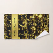 ユニーク，美しい，カラフル，パタ色彩の鮮やかーンGRE バスタオルセット (ハンドタオル)