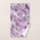 ユニーク,美しい,カラフル,パタ色彩の鮮やかーンGRE バスタオルセット (ハンドタオル)