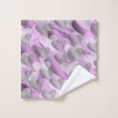 ユニーク,美しい,カラフル,パタ色彩の鮮やかーンGRE バスタオルセット (ウォッシュタオル)