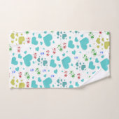 ユニーク，美しい，カラフル，パタ色彩の鮮やかーンGRE バスタオルセット (ハンドタオル)