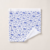 ユニーク,美しい,カラフル,パタ色彩の鮮やかーンGRE バスタオルセット (ウォッシュタオル)