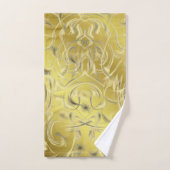 ユニーク,美しい,カラフル,パタ色彩の鮮やかーンGRE バスタオルセット (ハンドタオル)