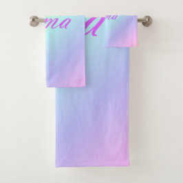 ユニーク，美しい，カラフル，パタ色彩の鮮やかーンGRE バスタオルセット