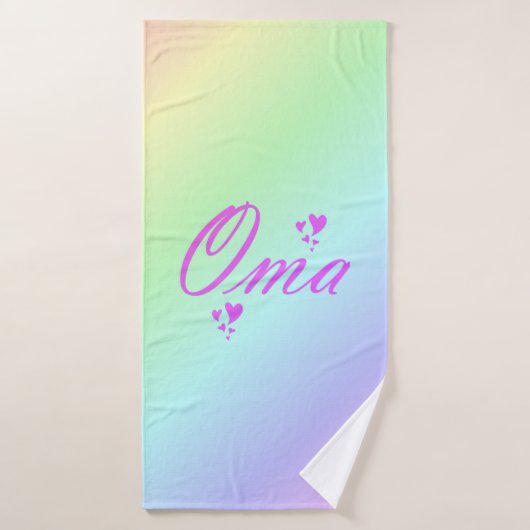 ユニーク，美しい，カラフル，パタ色彩の鮮やかーンGRE バスタオルセット (バスタオル)