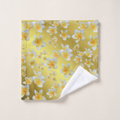 ユニーク，美しい，カラフル，パタ色彩の鮮やかーンGRE バスタオルセット (ウォッシュタオル)