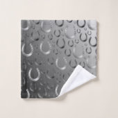 ユニーク，美しい，カラフル，パタ色彩の鮮やかーンGRE バスタオルセット (ウォッシュタオル)