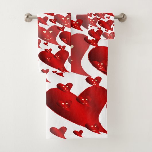 ユニーク，美しい，カラフル，パタ色彩の鮮やかーンGRE バスタオルセット (インサイチュ)