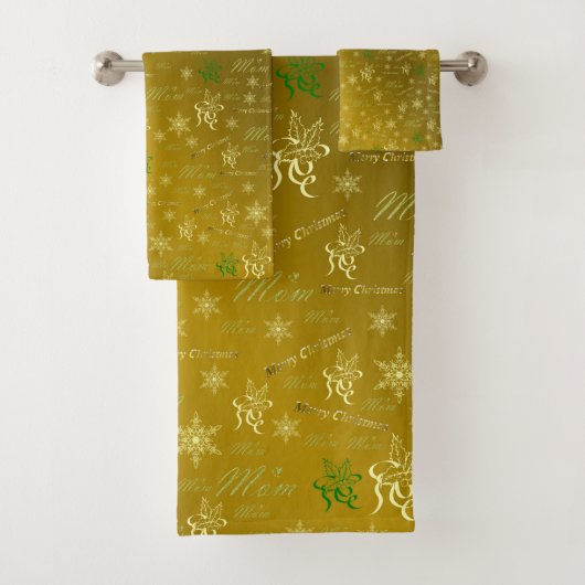 ユニーク,美しい,カラフル,パタ色彩の鮮やかーンGRE バスタオルセット (インサイチュ)