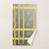 ユニーク,美しい,カラフル,パタ色彩の鮮やかーンGRE バスタオルセット (ハンドタオル)