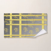 ユニーク,美しい,カラフル,パタ色彩の鮮やかーンGRE バスタオルセット (ハンドタオル)