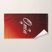 ユニーク，美しい，カラフル，パタ色彩の鮮やかーンGRE バスタオルセット (ハンドタオル)