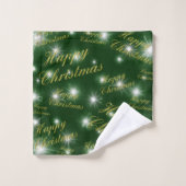 ユニーク，美しい，カラフル，パタ色彩の鮮やかーンGRE バスタオルセット (ウォッシュタオル)