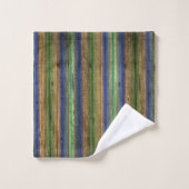 ユニーク,美しい,カラフル,パタ色彩の鮮やかーンGRE バスタオルセット (ウォッシュタオル)