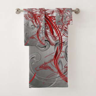 ユニーク，美しい，カラフル，パタ色彩の鮮やかーンGRE バスタオルセット