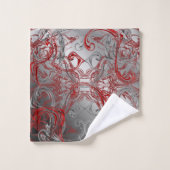 ユニーク,美しい,カラフル,パタ色彩の鮮やかーンGRE バスタオルセット (ウォッシュタオル)