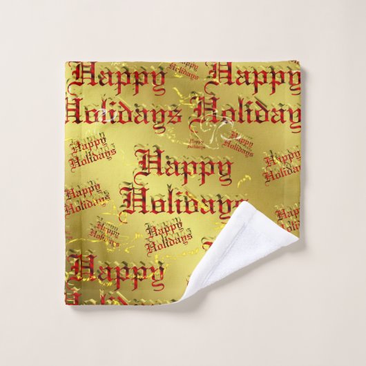 ユニーク，美しい，カラフル，パタ色彩の鮮やかーンGRE バスタオルセット (ウォッシュタオル)