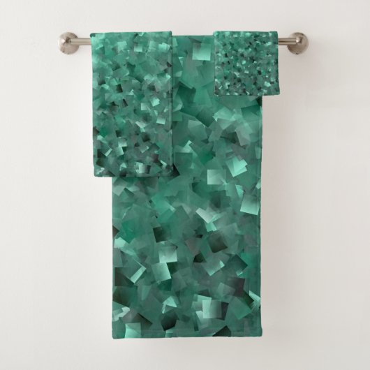 ユニーク,美しい,カラフル,パタ色彩の鮮やかーンGRE バスタオルセット (インサイチュ)