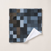 ユニーク，美しい，カラフル，パタ色彩の鮮やかーンGRE バスタオルセット (ウォッシュタオル)