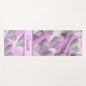 ユニーク，美しい，カラフル，パタ色彩の鮮やかーンGRE ヨガマット (正面(横))