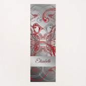 ユニーク，美しい，カラフル，パタ色彩の鮮やかーンGRE ヨガマット (正面)