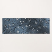 ユニーク，美しい，カラフル，パタ色彩の鮮やかーンGRE ヨガマット (裏面(横))