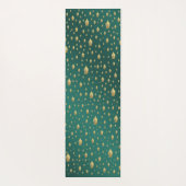 ユニーク，美しい，カラフル，パタ色彩の鮮やかーンGRE ヨガマット (裏面)