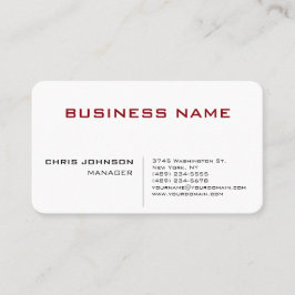 ユニークChic Manager名刺 名刺