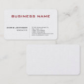 ユニークChic Manager名刺 名刺 (正面/裏面)