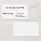 ユニークChic Manager名刺 名刺 (正面/裏面)