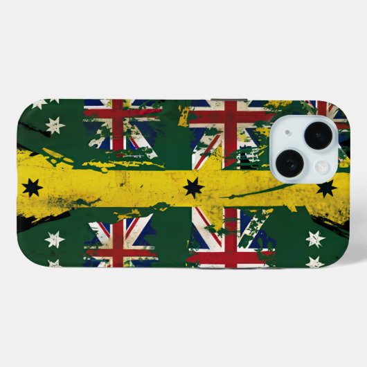 ユニークMates Mingling: Australian + British Fusion Case-Mate iPhoneケース (裏面 (横))