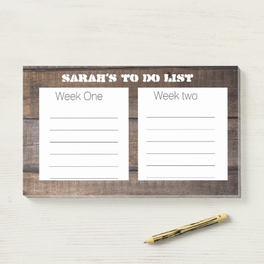 ユニークOrganized To Do List カスタム ポストイット (デスク)