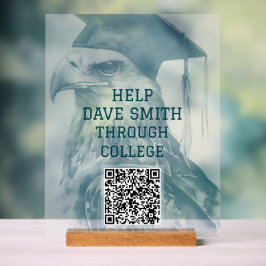 ユニークQRコーカスタムドアクリル記号 アクリルサイン