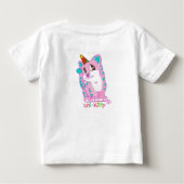 ユニー子猫ティー ベビーTシャツ (裏面)