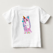 ユニー子猫ティー ベビーTシャツ (裏面)