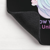 ユニ後を追コーンの魔法のような夢 マウスパッド (コーナー)