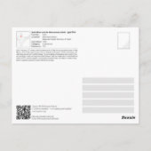 ユネスコのWHS – デリーのQutb Minarとそのモニュメント ポストカード (裏面)