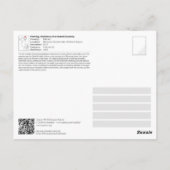 ユネスコのWHS – 真珠、島のエコンの証言 ポストカード (裏面)