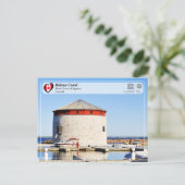 ユネスコのWHS - Rideau Canal - Shoal Tower,キングストン ポストカード (スタンド正面)