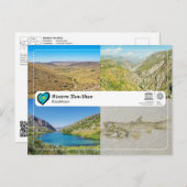 ユネスコ世界伝統サイト – 西ティエンシャン ポストカード (正面/裏面)