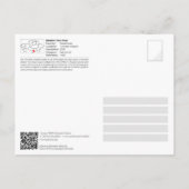 ユネスコ世界伝統サイト – 西ティエンシャン ポストカード (裏面)