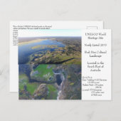 ユネスコ世界伝統サイトBudj Bim ポストカード (正面/裏面)