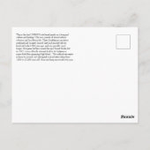 ユネスコ世界伝統サイトBudj Bim ポストカード (裏面)